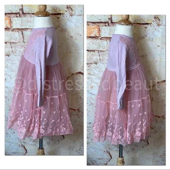 ❌ Pink Baby Doll Princess Lace Dress - Picture 8 of 16